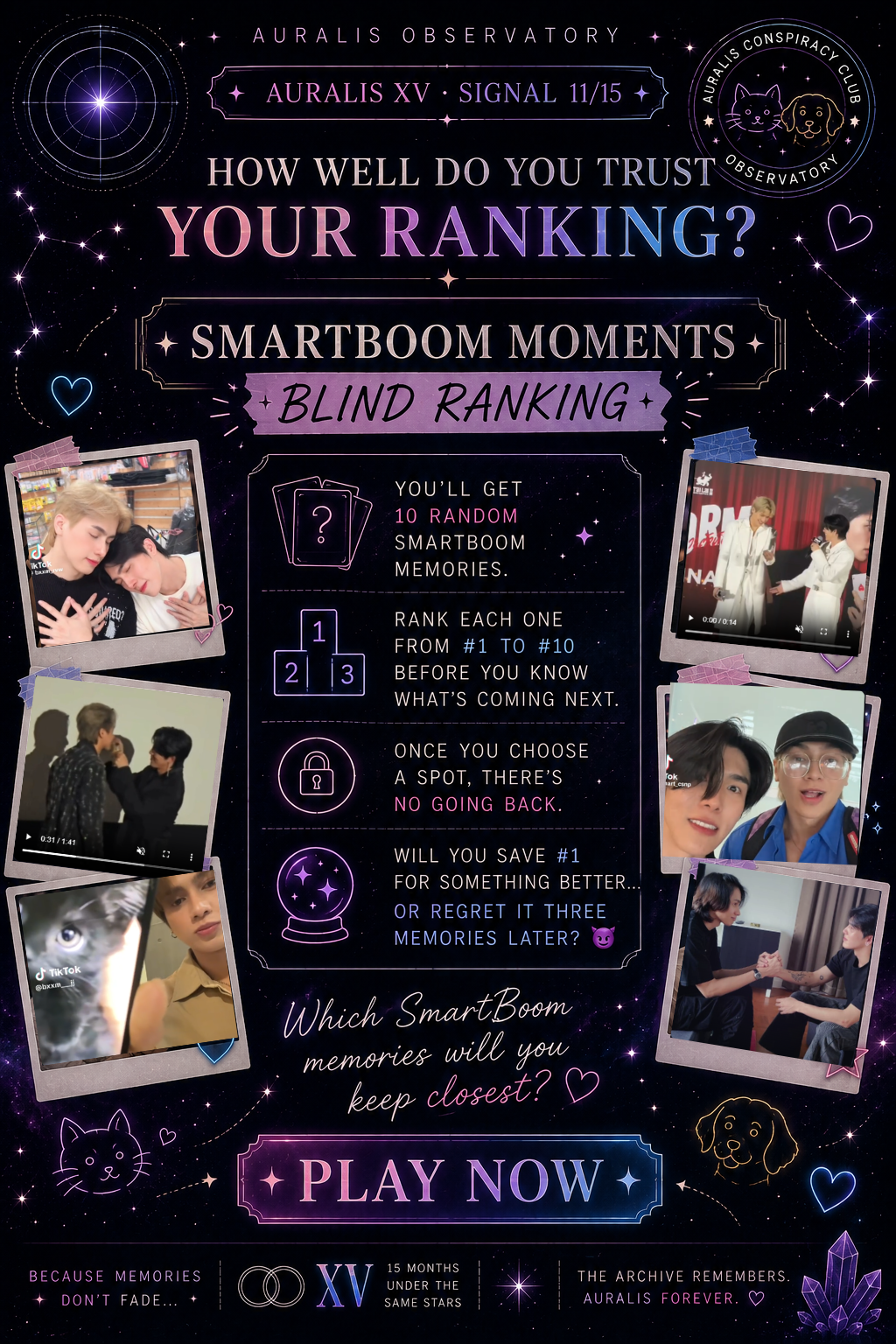 SMARTBOOM MOMENTS — BLIND RANKING