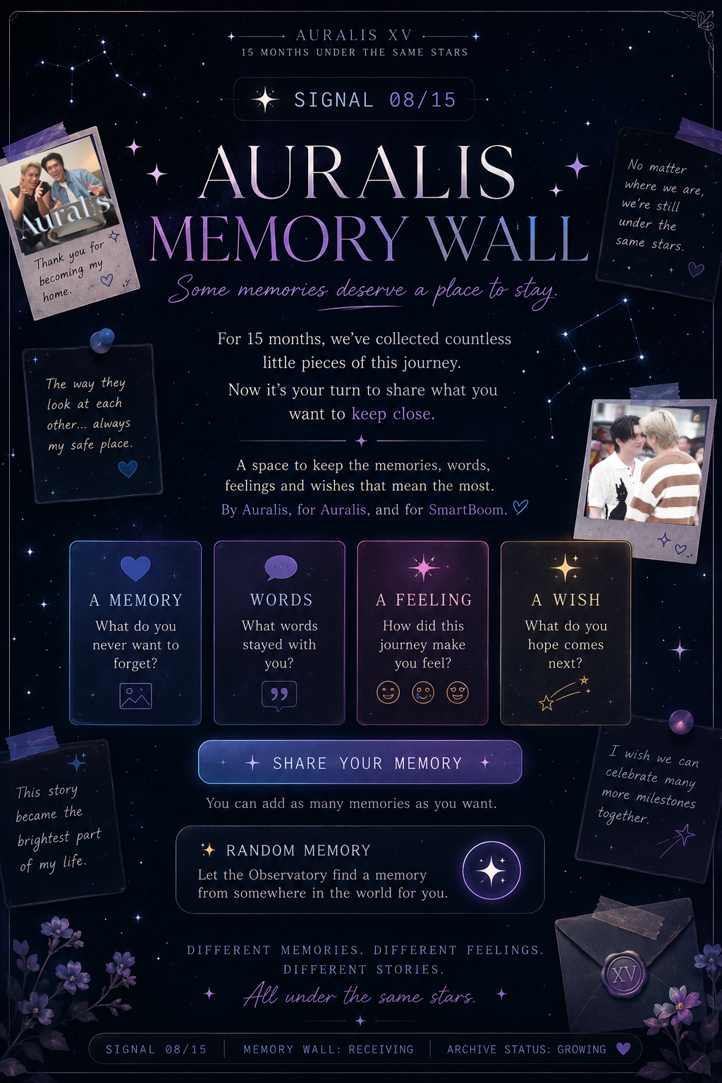 📡 SIGNAL 08/15 — MEMORY ARCHIVE OPEN