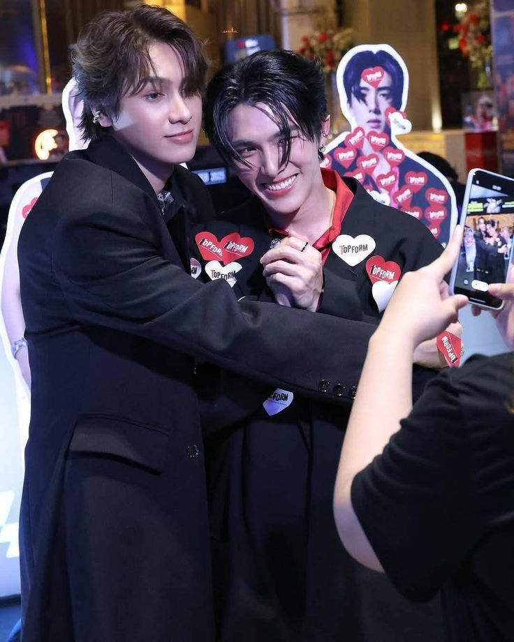 An affectionate possessive hug