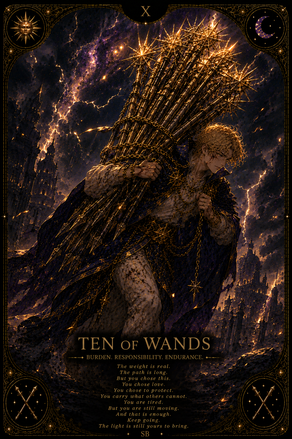 Ten of wands
