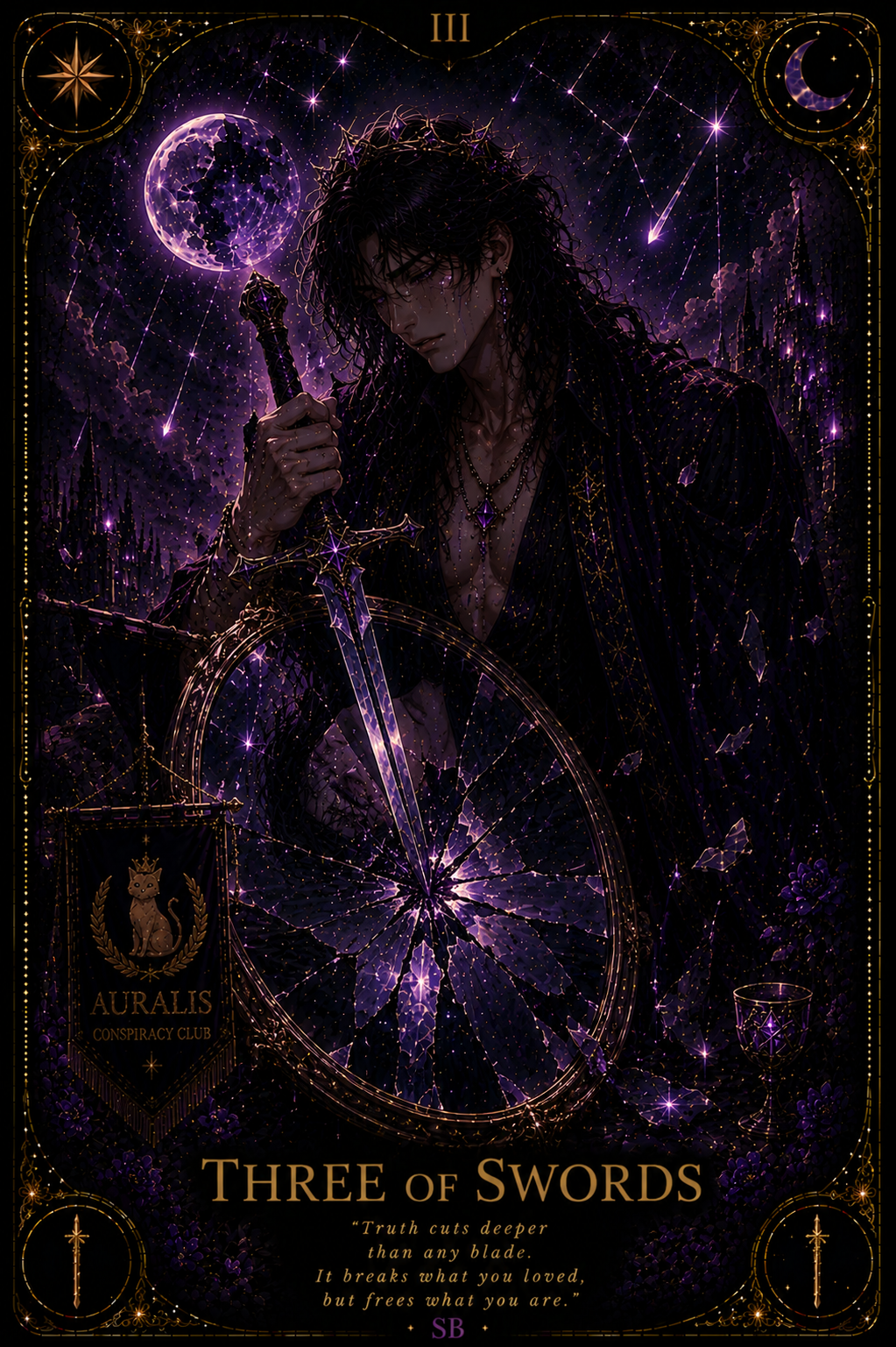 Three of swords