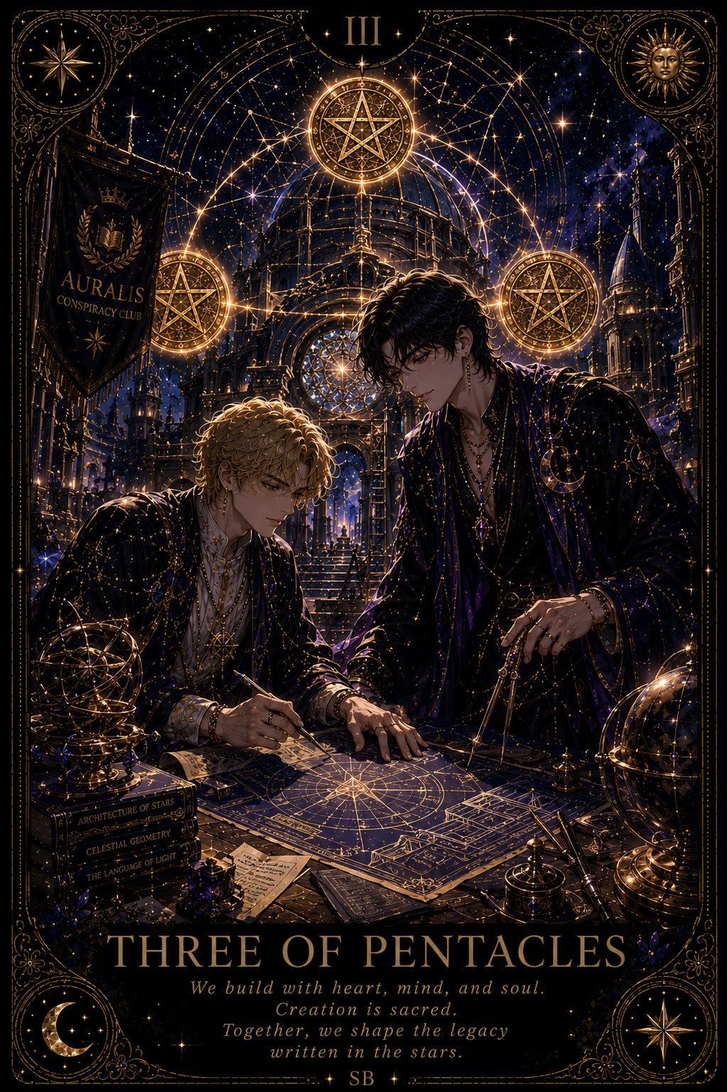 Three of Pentacles