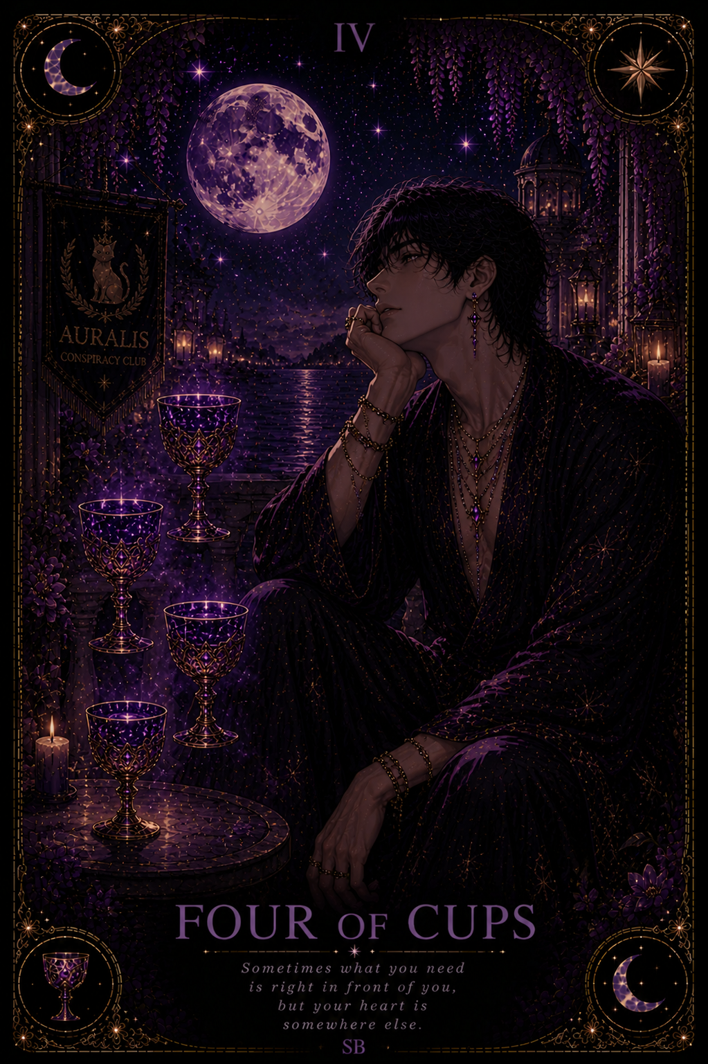 Four of cups