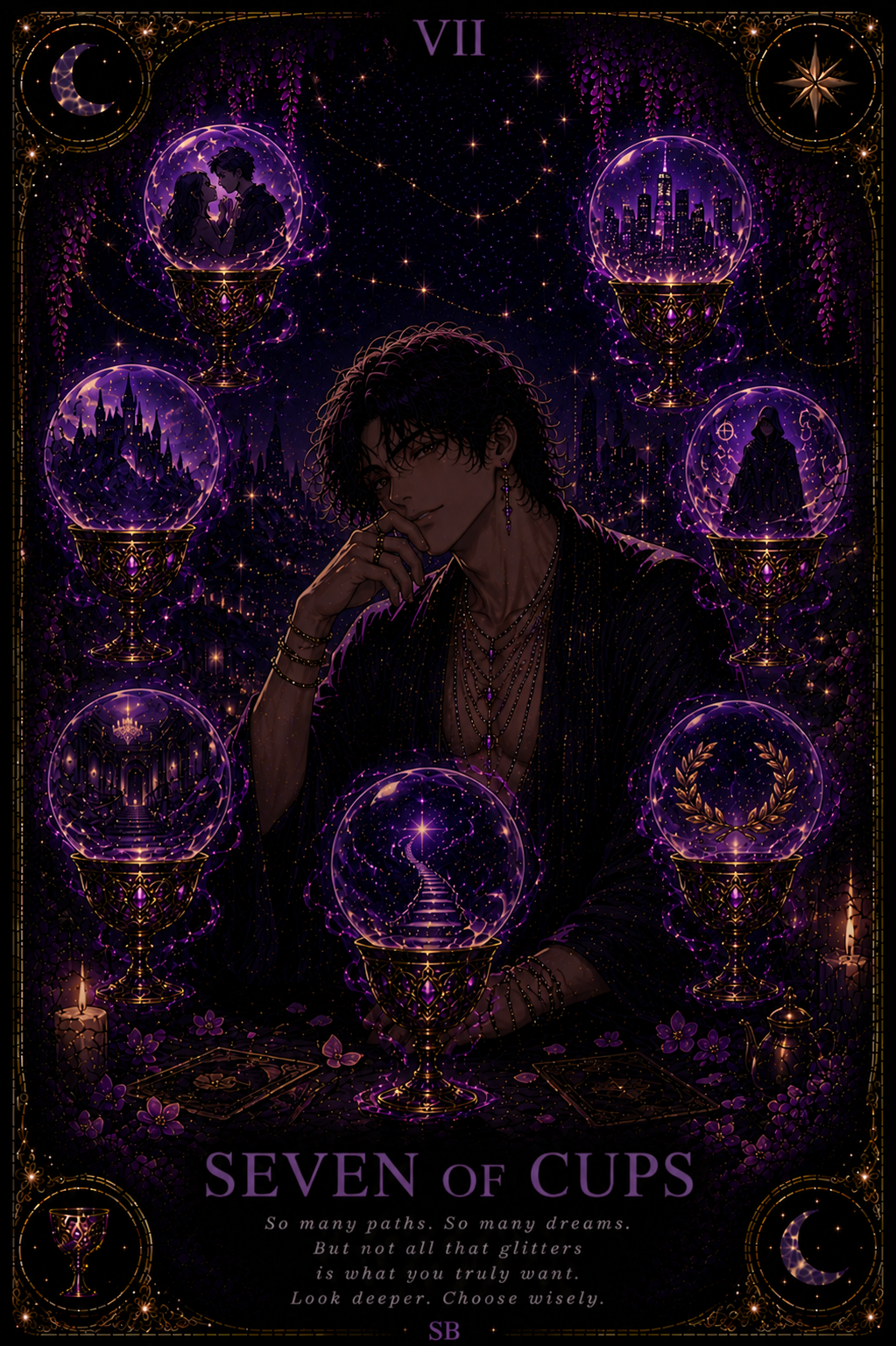 Seven of cups