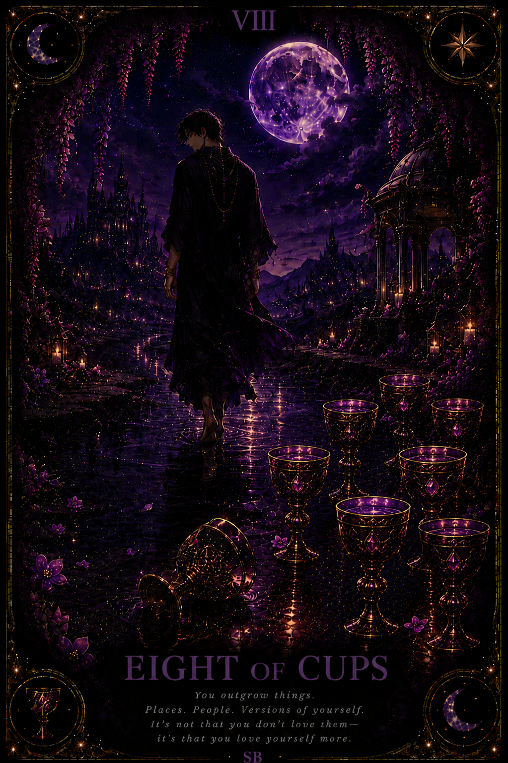 Eight of cups