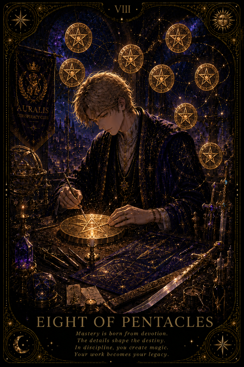 Eight of Pentacles