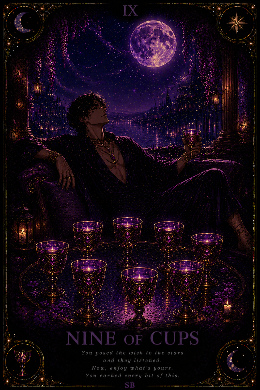 Nine of cups