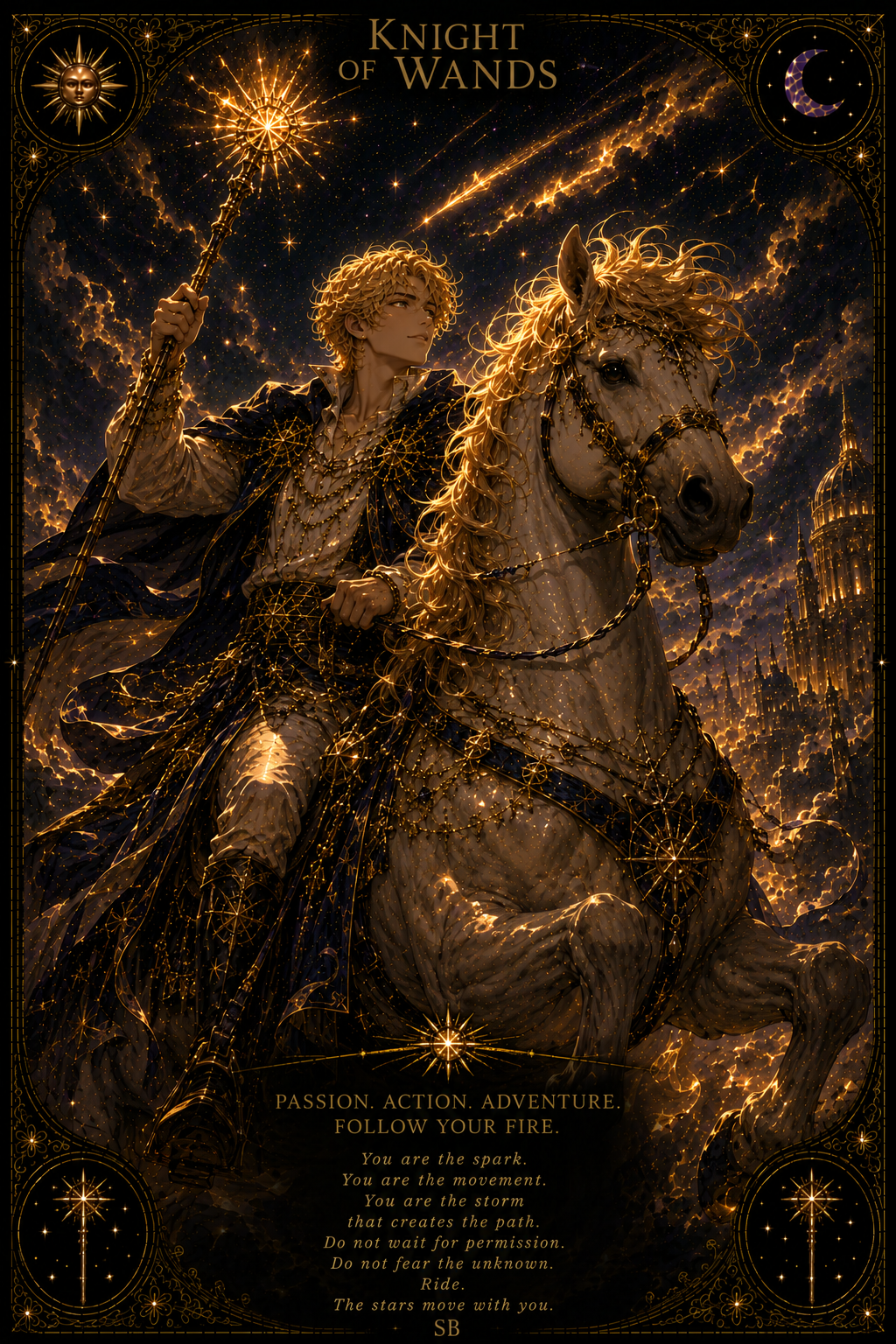Knight of wands