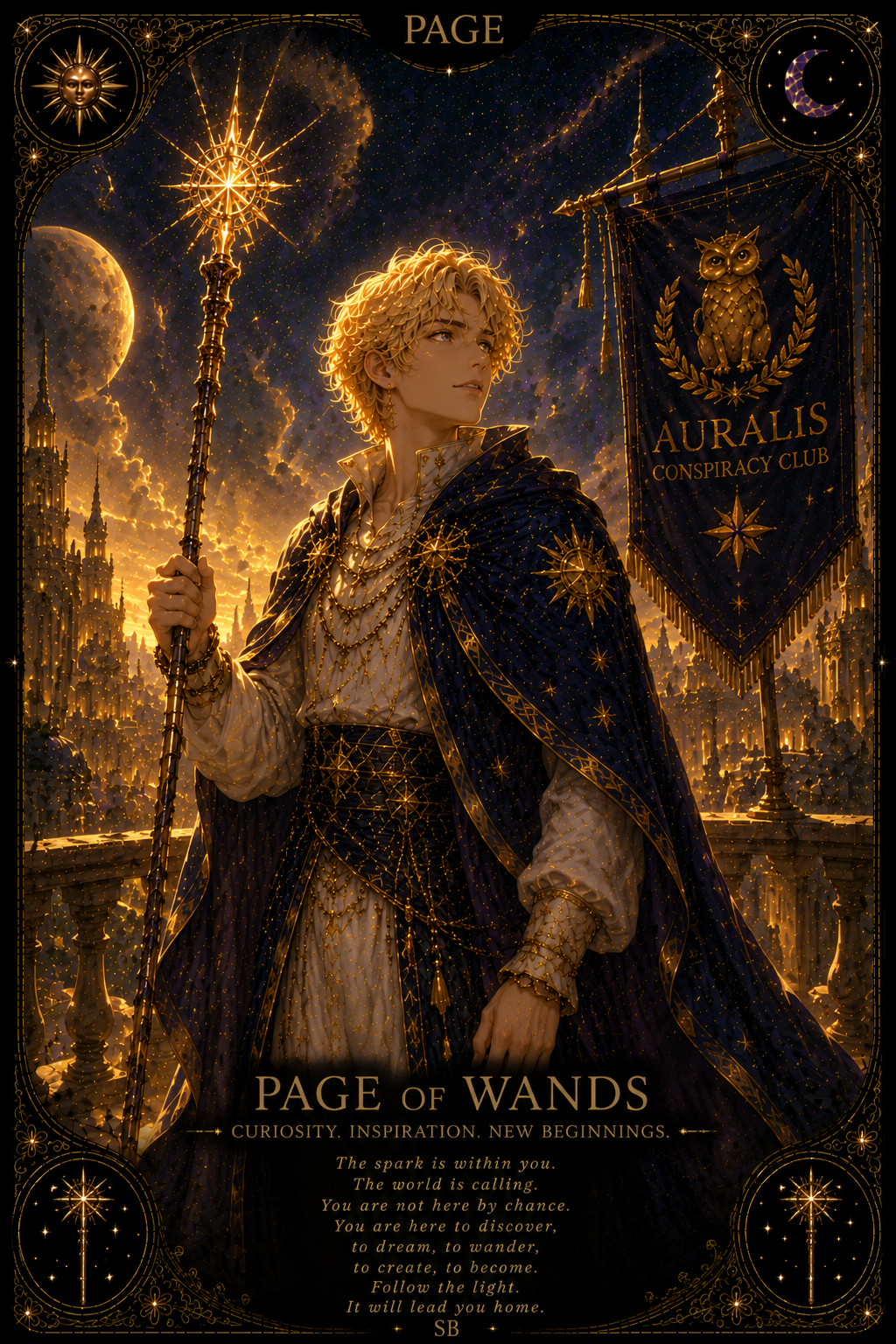 Page of wands
